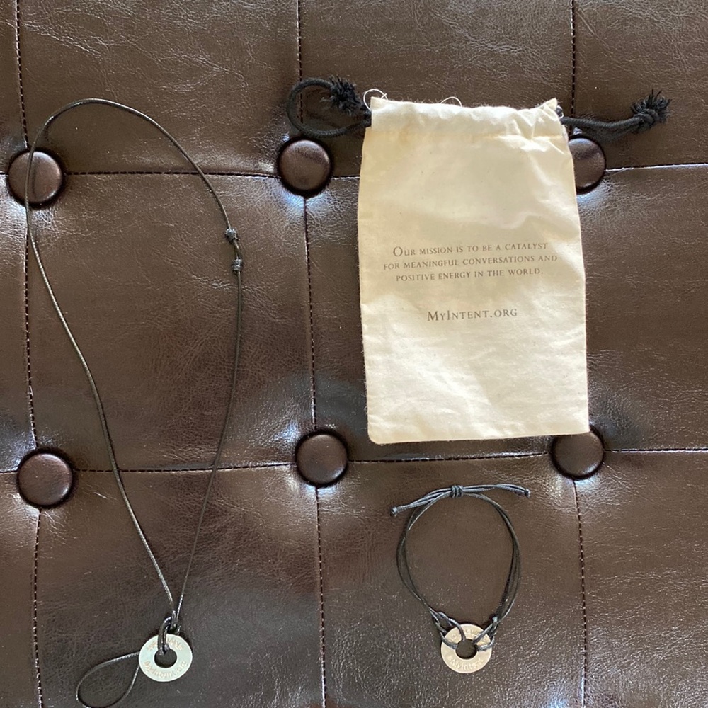 What’s Your Word? My Intent Bracelet and Necklace Little Words